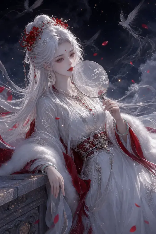 A stunning portrait of an ethe…