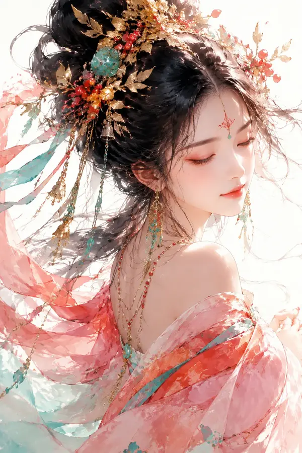 A breathtaking portrait of an …